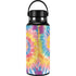 Rainbow Tie Dye Hydro Flask 32oz Wide Mouth Skin